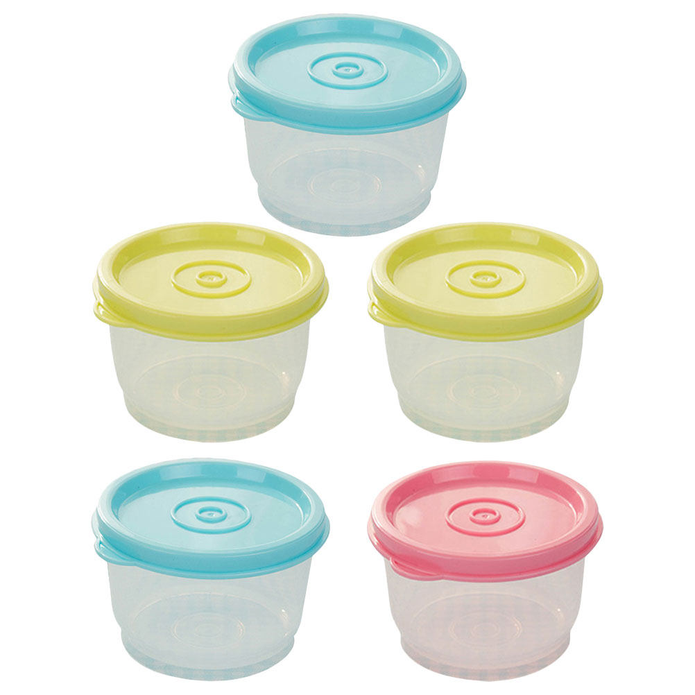 Snack Cup Toddler - 5 Buah Wadah Makanan Ringan Anak