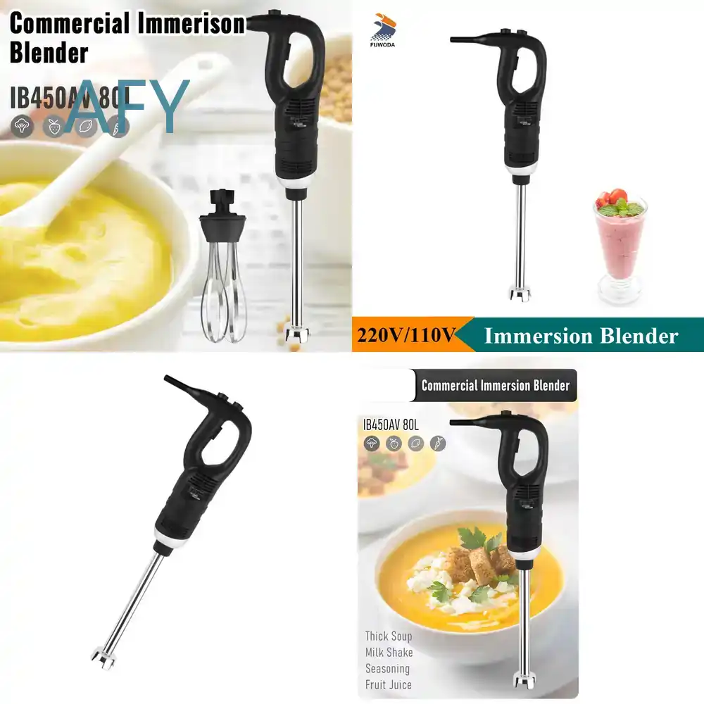 Baby Food Hand Blender - Blender Imersi Genggam Elektrik untuk Sup,