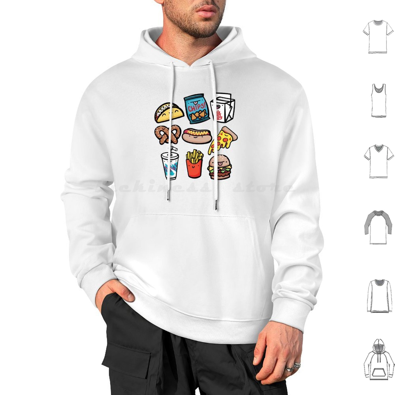 Baby Food Vector - Hoodie Bayi Model One-Piece Katun Lengan