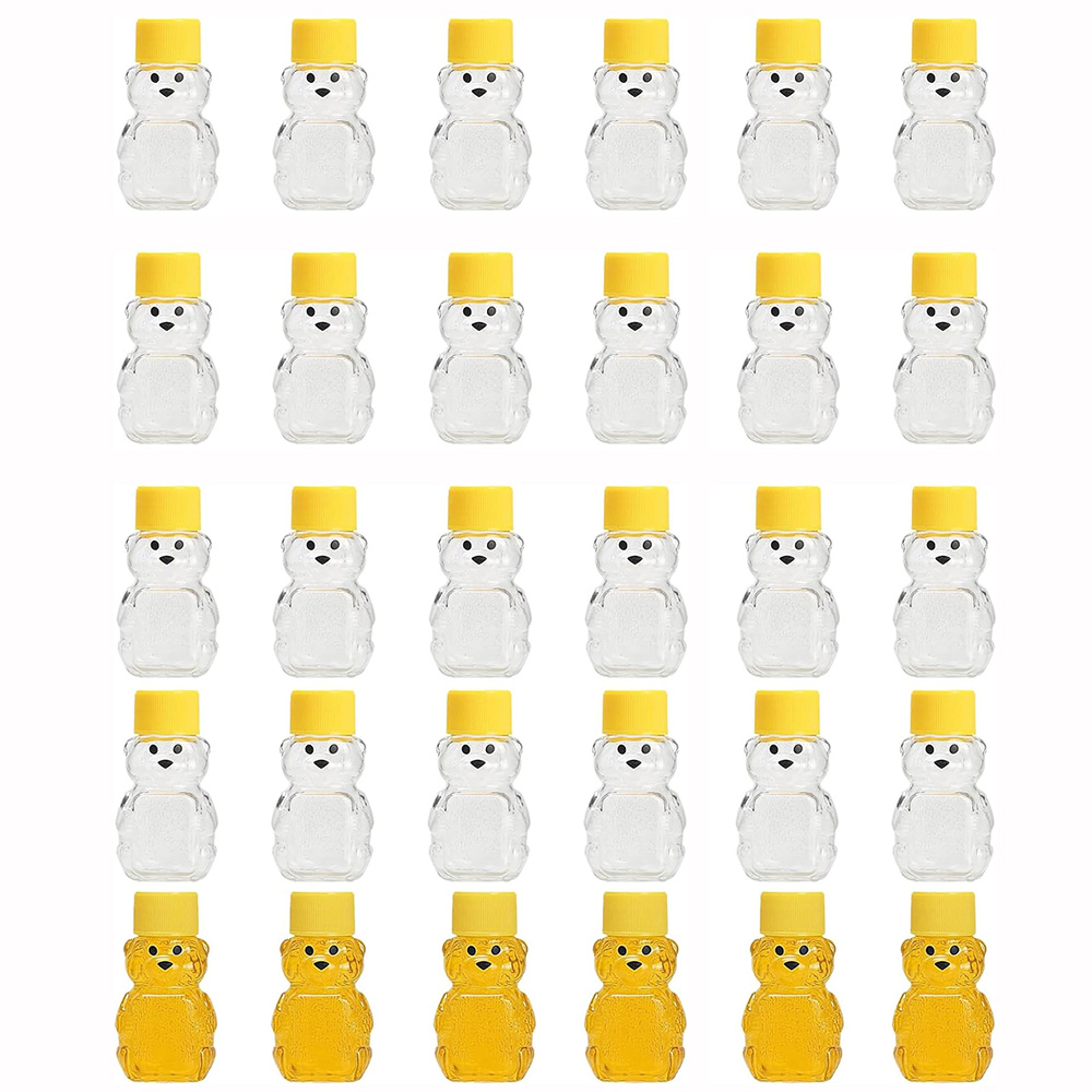 Baby Food Jars With Lids - 24 Buah 2 Oz Botol Beruang
