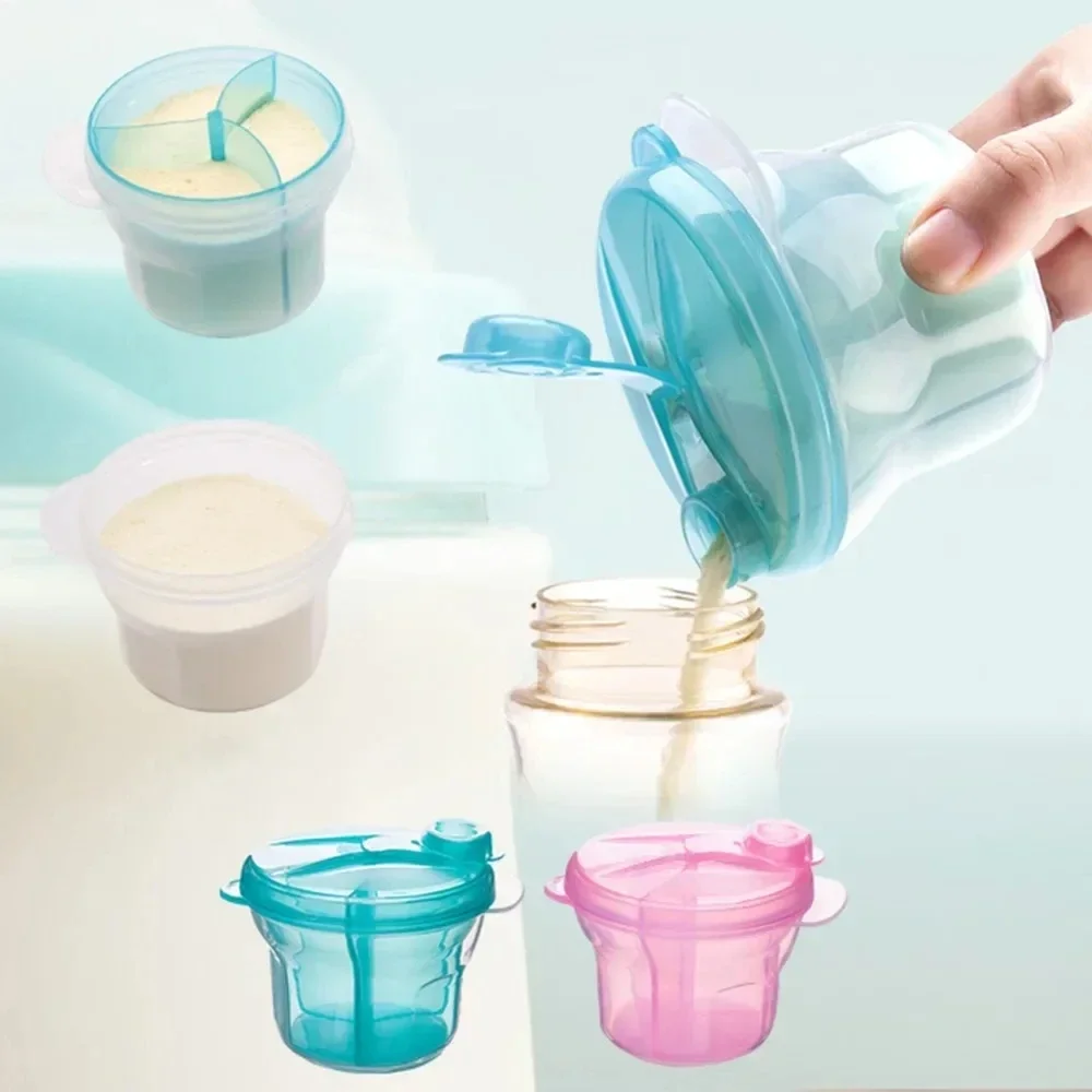 Baby Food Equipment - Dispenser Formula Portabel 3 Grid untuk