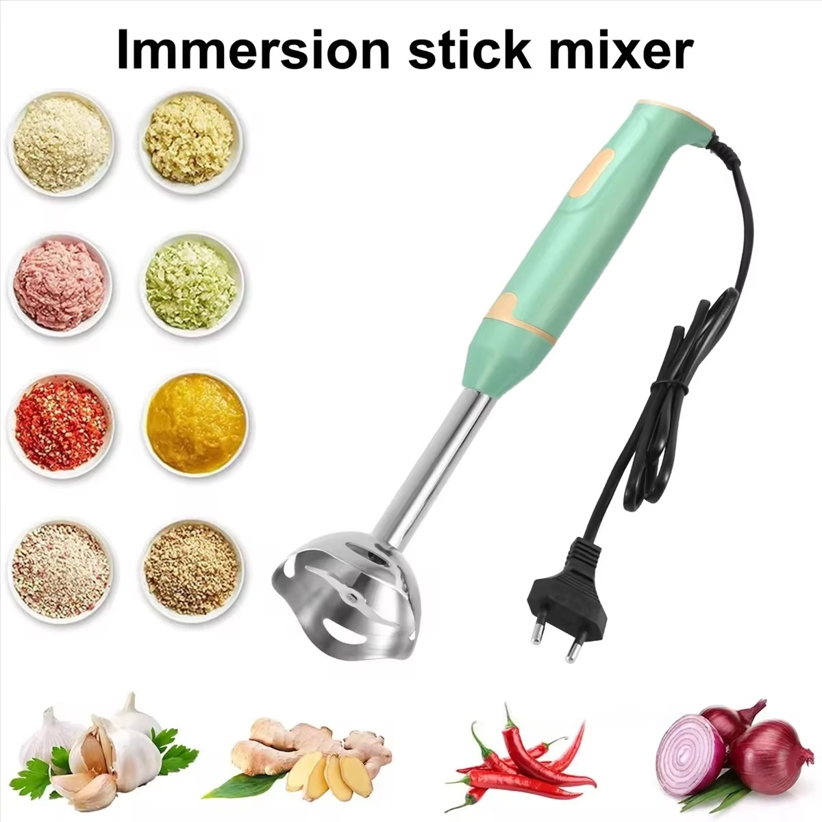 Baby Food Hand Blender - {best}Blender Tangan Elektrik Immersion, Mixer Makanan