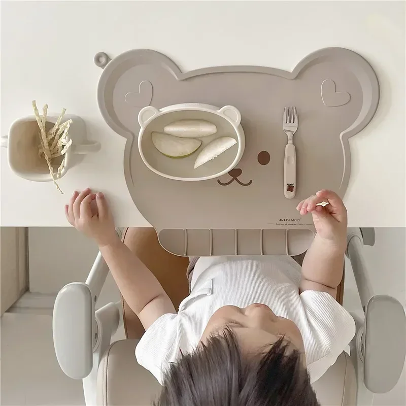 Baby Food Table - Alas Makan Bayi Silikon Food Grade,