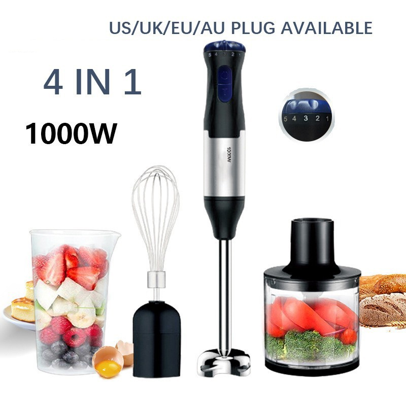 Baby Food Hand Blender - Set Blender Genggam Daya Tinggi 1000W