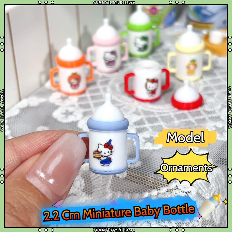 Baby Food Under 1 Year - Botol Bayi Miniatur Simulasi 2,2cm Model
