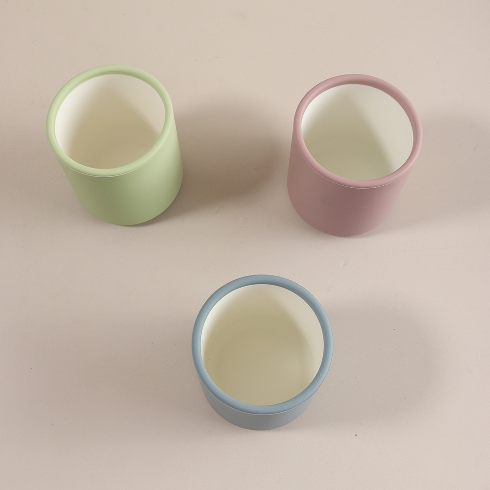 Cangkir Latihan Bayi Silikon d - Baby Food Table ulasan dan harga