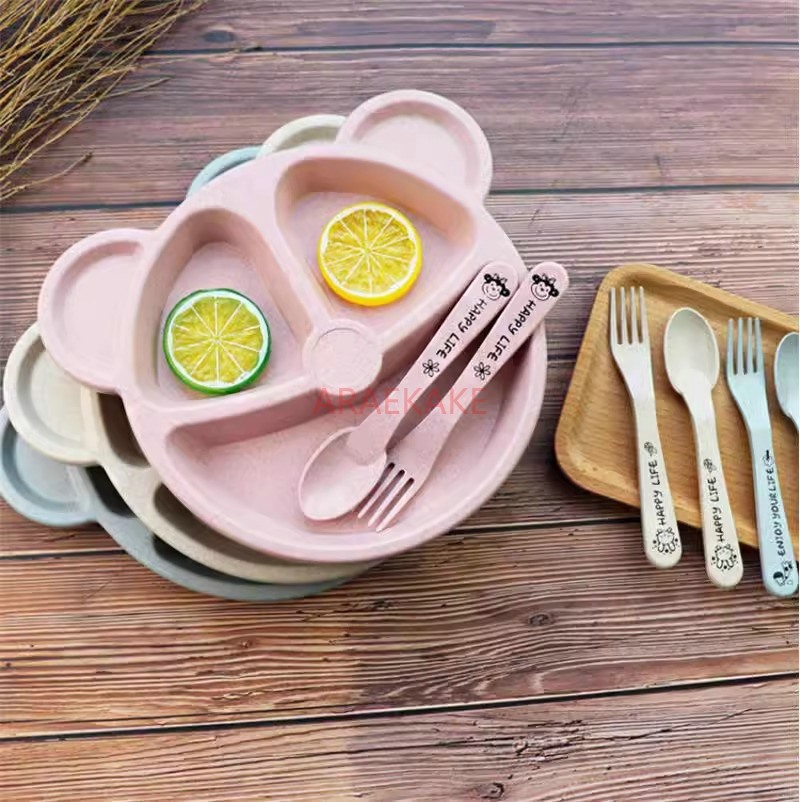 Set Piring Makan Anak Peralata - Baby Food Usa ulasan dan harga