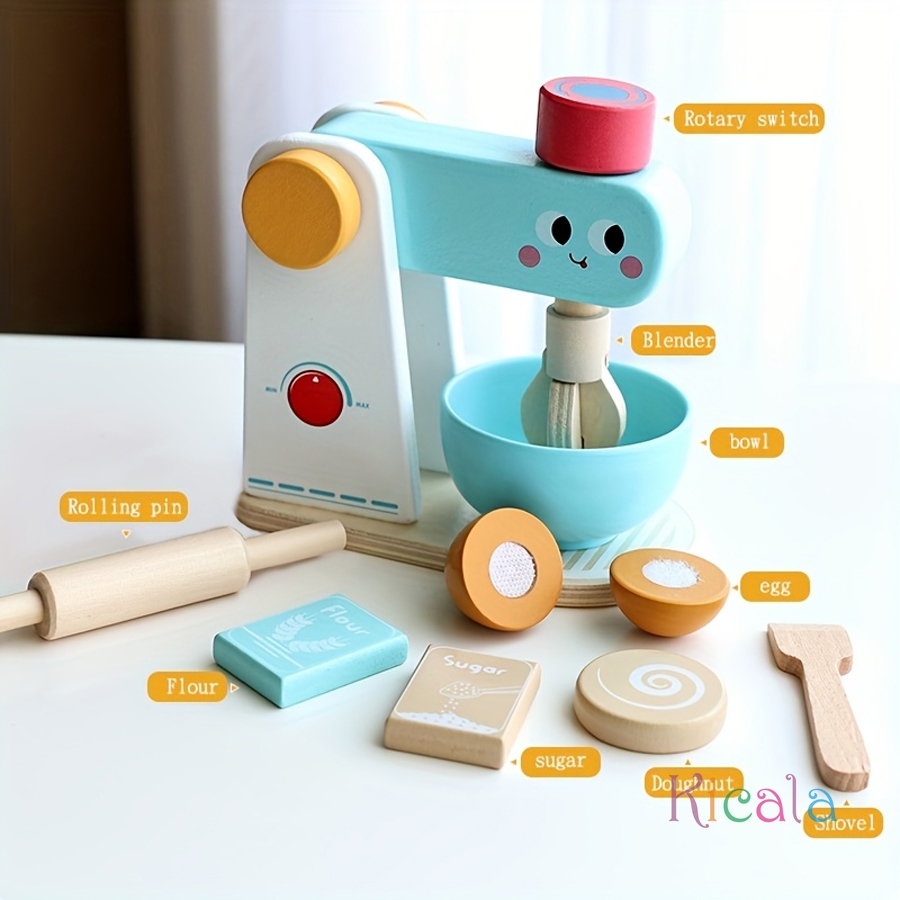 Mainan Dapur Kayu Simulasi Mes - Baby Food Under 1 Year ulasan dan harga