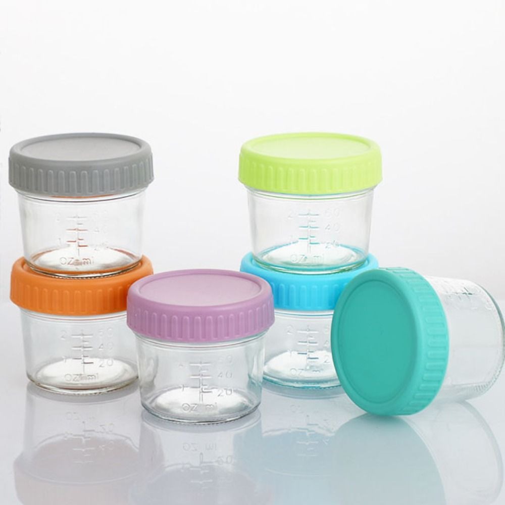 6 Buah Toples Makanan Bayi Kac - Baby Food Jar ulasan dan harga