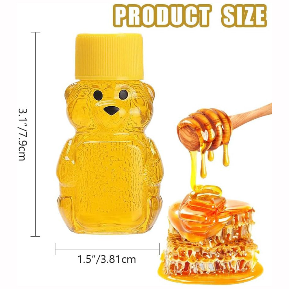 24 Buah 2 Oz Botol Beruang Mad - Baby Food Jars With Lids ulasan dan harga