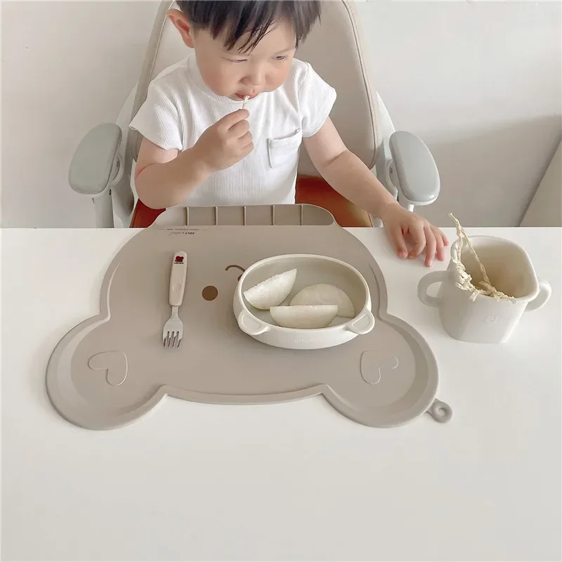 Alas Makan Bayi Silikon Food G - Baby Food Table ulasan dan harga