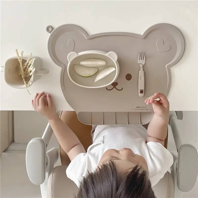 Alas Makan Bayi Silikon Food G - Baby Food Table ulasan dan harga