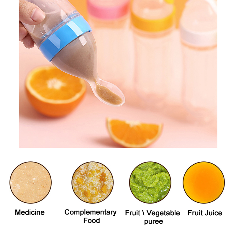 Meremas botol makan silikon la - Baby Food Jar ulasan dan harga
