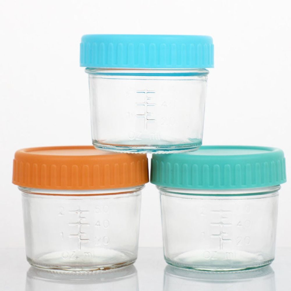 6 buah Stoples Kaca Mason Jar  - Baby Food Jars With Lids ulasan dan harga