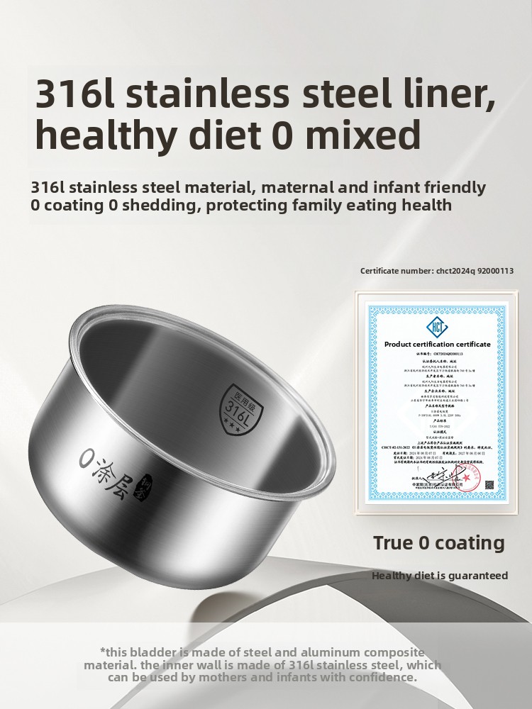 0 Coating Uncoated Rice Cooker - Baby Food Stew ulasan dan harga