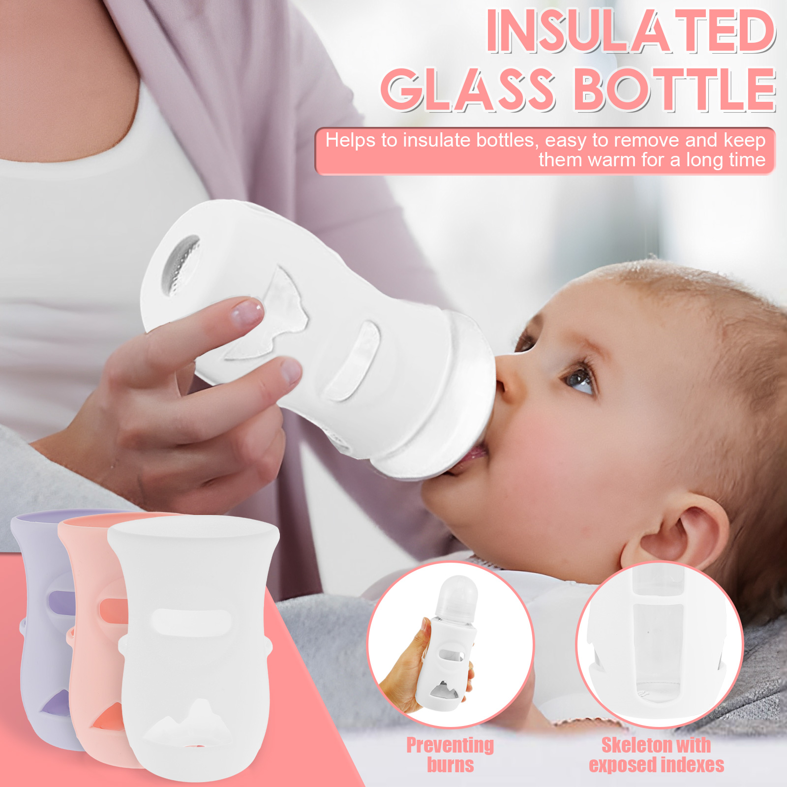 Penutup botol silikon lengan b - Baby Food Jar ulasan dan harga