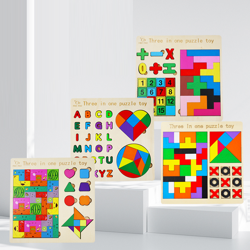 Permainan Puzzle blok kayu ana - Baby Food Table ulasan dan harga