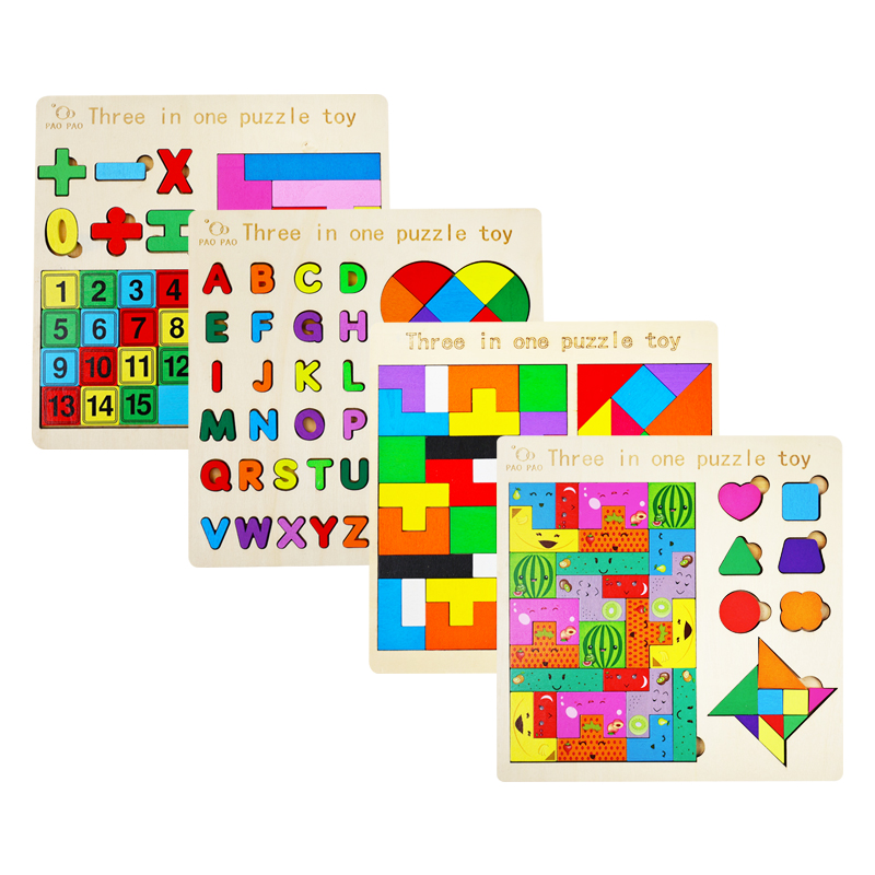 Permainan Puzzle blok kayu ana - Baby Food Table ulasan dan harga