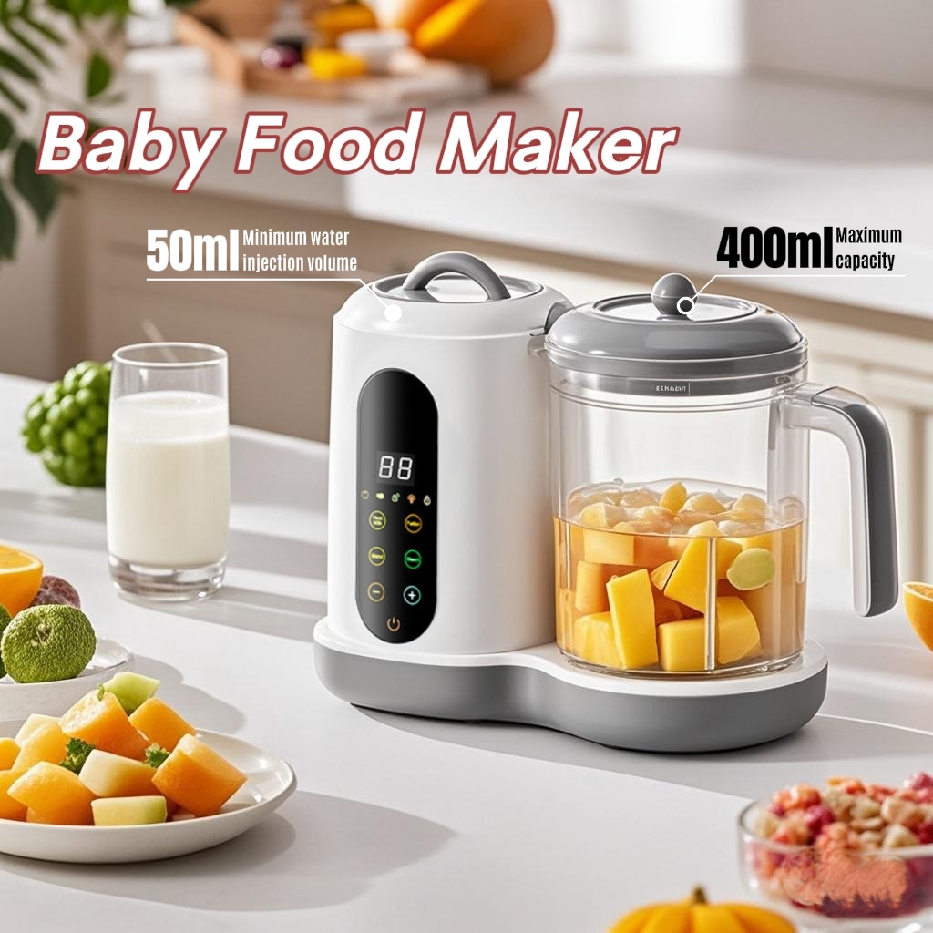 Pembuat Makanan Bayi Multifung - Baby Food Hand Blender ulasan dan harga