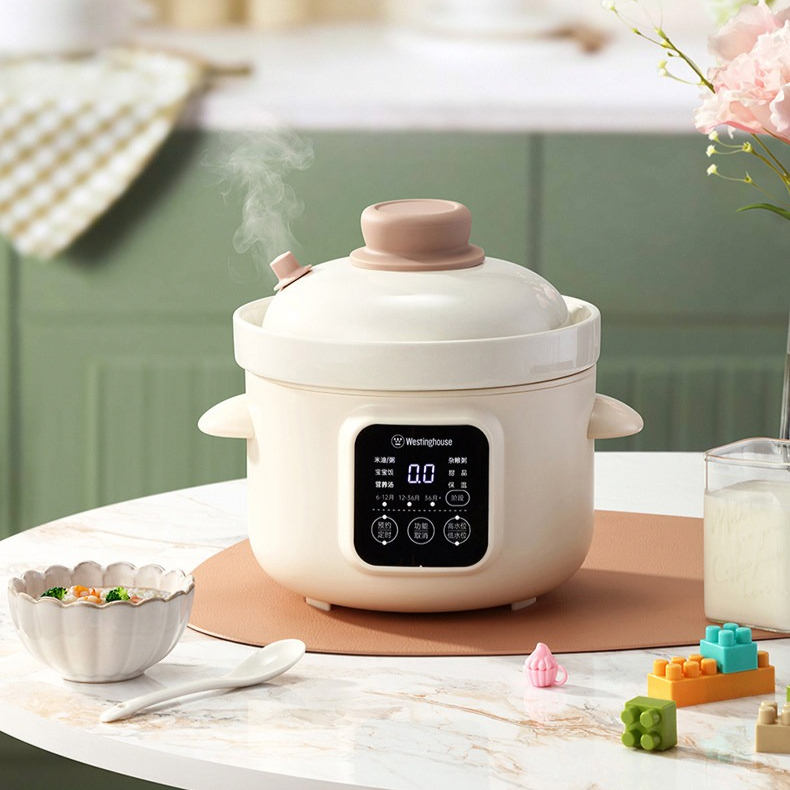 Panci rebus elektrik, panci mi - Baby Food Stew ulasan dan harga