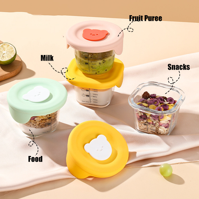 Stoples penyimpanan makanan ka - Baby Food Jars With Lids ulasan dan harga