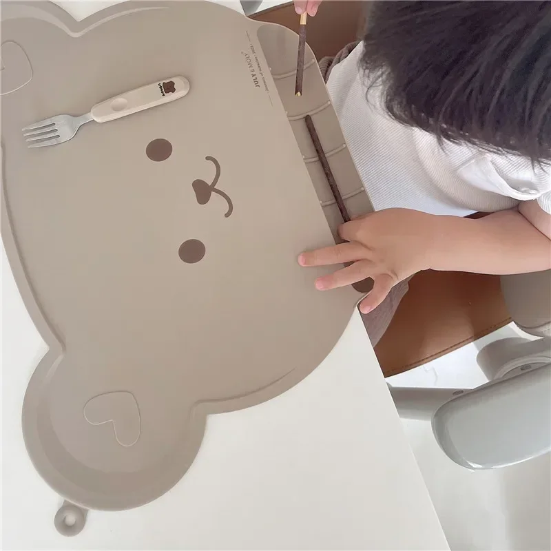 Alas Makan Bayi Silikon Food G - Baby Food Table ulasan dan harga