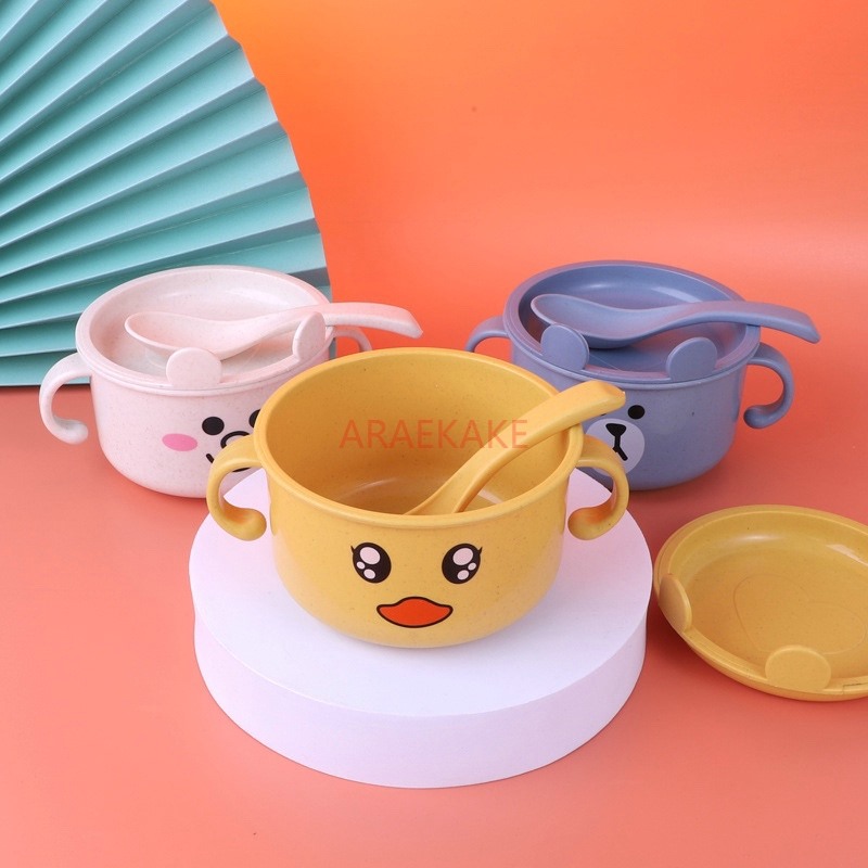 Mangkuk Anak Motif Kartun Baha - Baby Food Usa ulasan dan harga