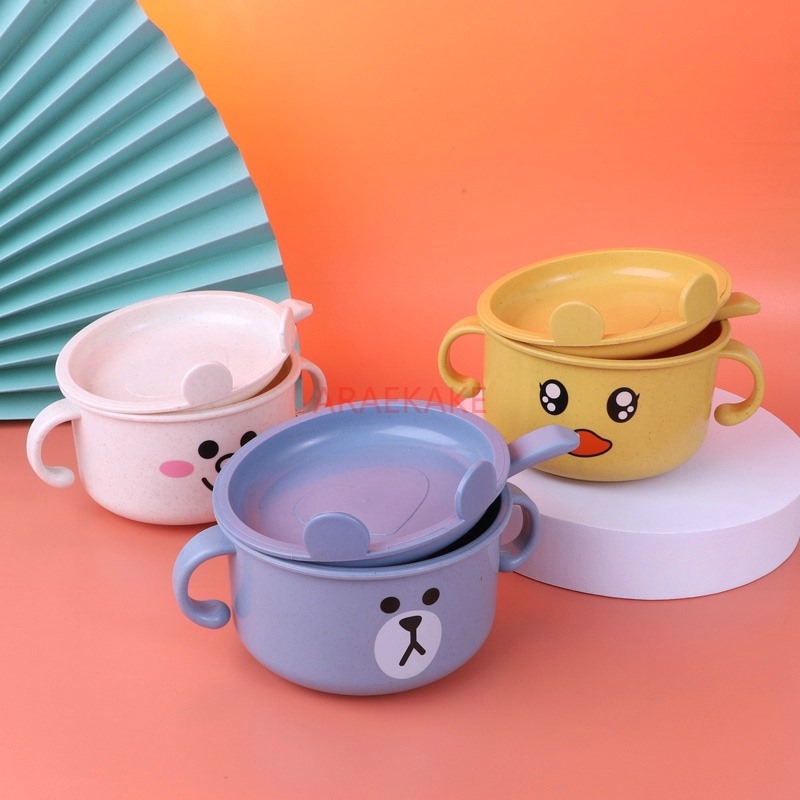 Mangkuk Anak Motif Kartun Baha - Baby Food Usa ulasan dan harga
