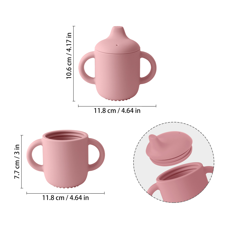 1 buah cangkir silikon memberi - Snack Cup Toddler ulasan dan harga