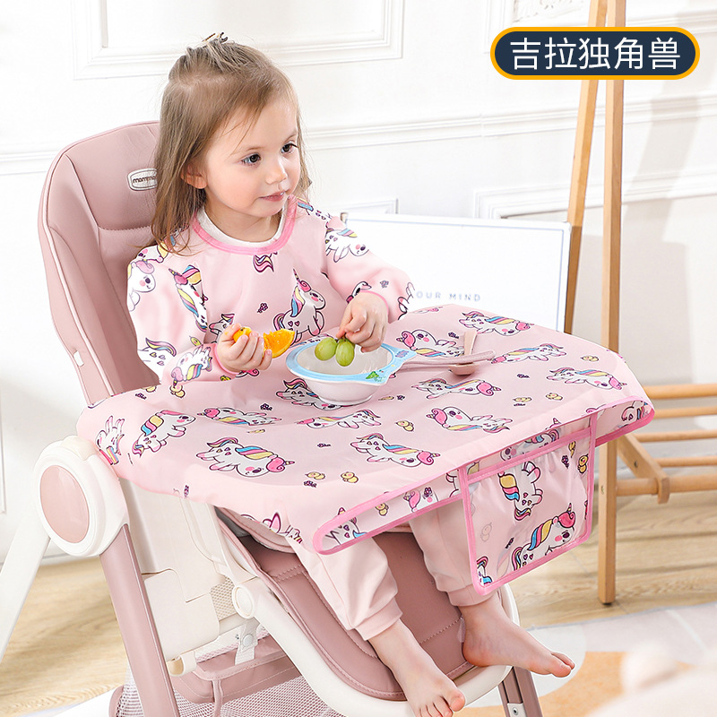 Celemek meja makan bayi, Bib b - Baby Food Table ulasan dan harga