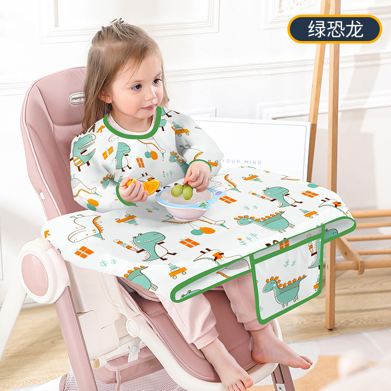 Celemek meja makan bayi, Bib b - Baby Food Table ulasan dan harga