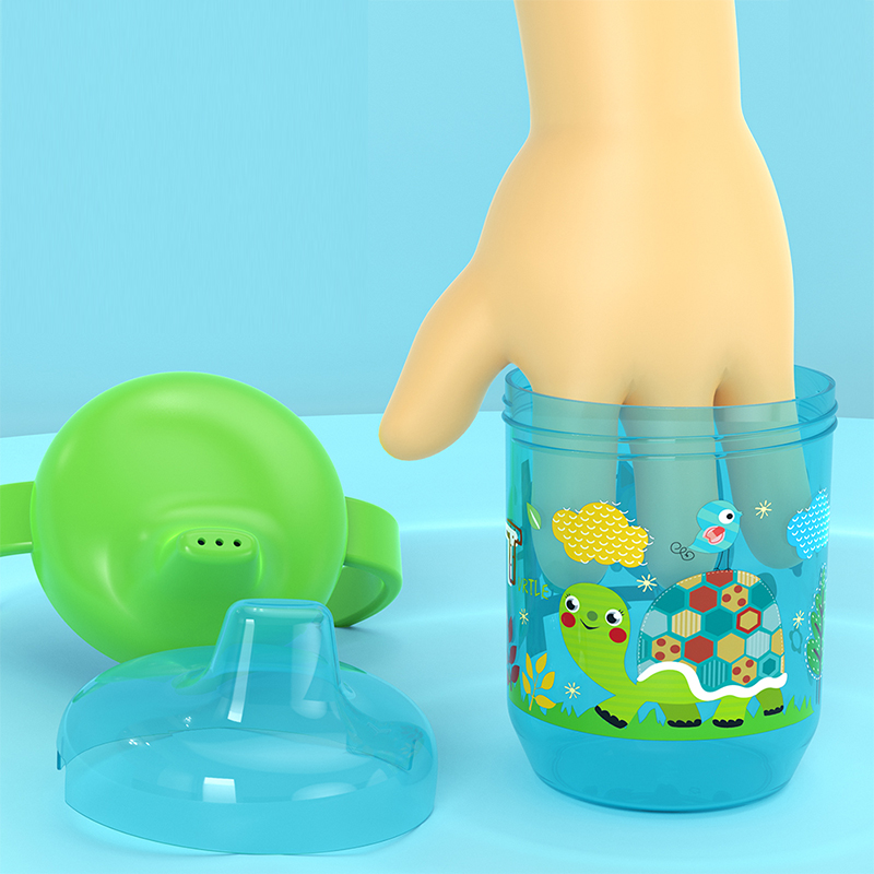 Cangkir Minum Bayi Bentuk Duck - Baby Food Jars With Lids ulasan dan harga