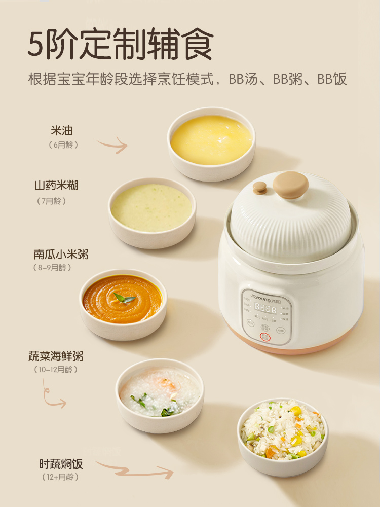 Panci listrik multifungsi Jiuy - Baby Food Usa ulasan dan harga
