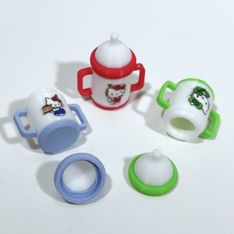 Botol Bayi Miniatur Simulasi 2 - Baby Food Under 1 Year ulasan dan harga